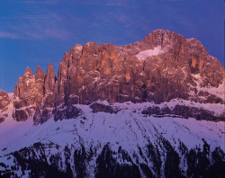 Catinaccio e Torri del Vajolet, Dolomiti, Italia