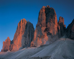 Tre Cime di Lavaredo, Dolomiti, Italia