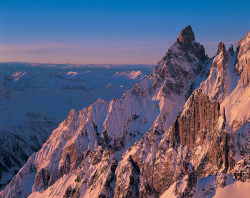 Aiguille Noire de Peuterey, Gruppo del Monte Bianco, Valle d'Aosta, Italia