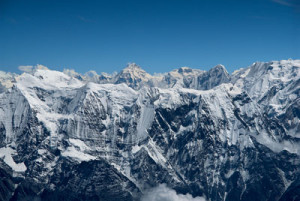 Il Manaslu e la Catena Himalayana dal Dhaulagiri, Nepal