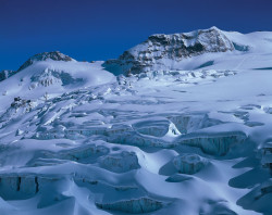 Feegletscher, Massiccio del Mischabel, Valle di Saas Fee, Svizzera