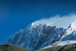 La parete Sud-Ovest dello Shisha Pangma (8.013 m), Tibet