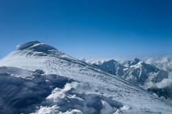 La vetta dello Shisha Pangma (8.013 m), Tibet