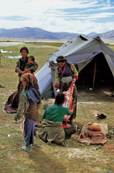 Tibetan people in the Everest region, Tibet