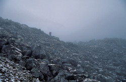 Moraine under the North-East face of Manaslu (8.163 m), Nepal