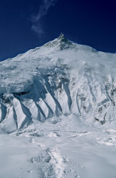 The Manaslu North-East Face and the East Summit (7.992 m), Nepal