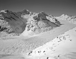 Ghiacciaio dell'Aletsch, Inverno, Svizzera
INFO